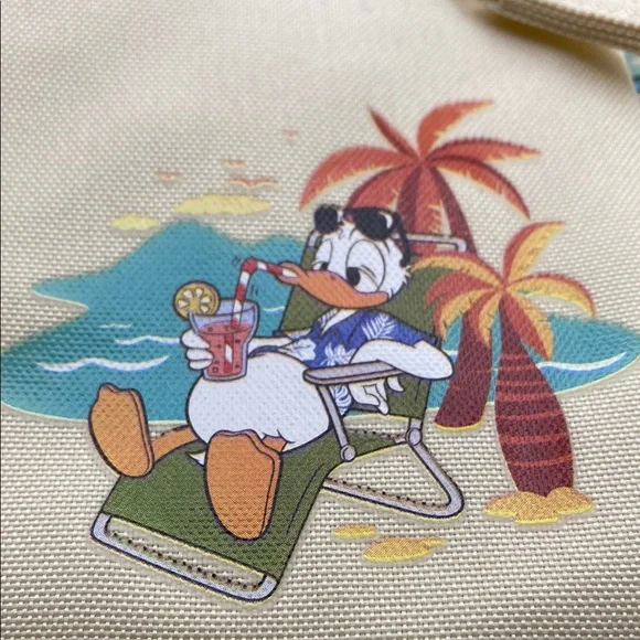 Disney Tropical Donald Duck And Nephews Backpack - Picture 3 of 7